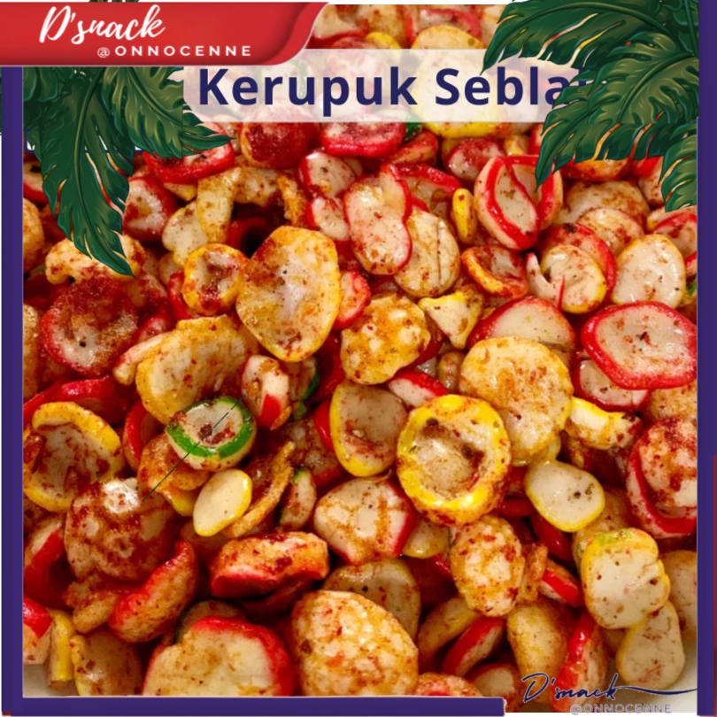 

Kerupuk Seblak Kencur Pedas / Krupuk Seblak Pedes OTDWH