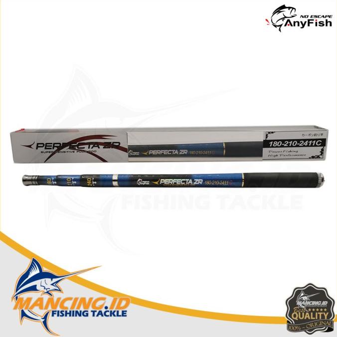 Anyfish Perfecta ZR Tegek Fishing Rod Joran Carbon Alat Pancing Sungai