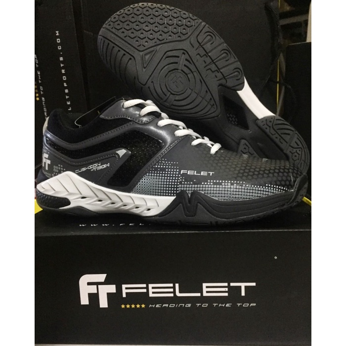 SEPATU BADMINTON FELET RANGER BOOST 1.0 GREY ORIGINAL