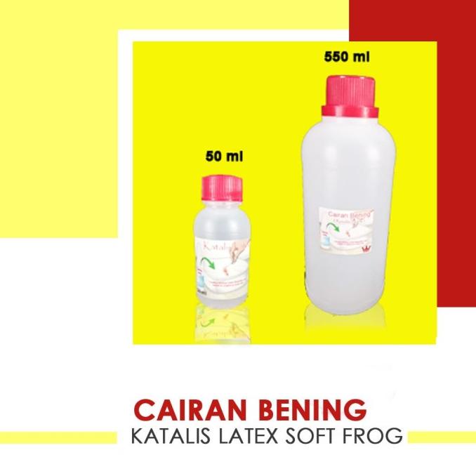 Cairan Bening Katalis Latex 550 ml umpan pancing