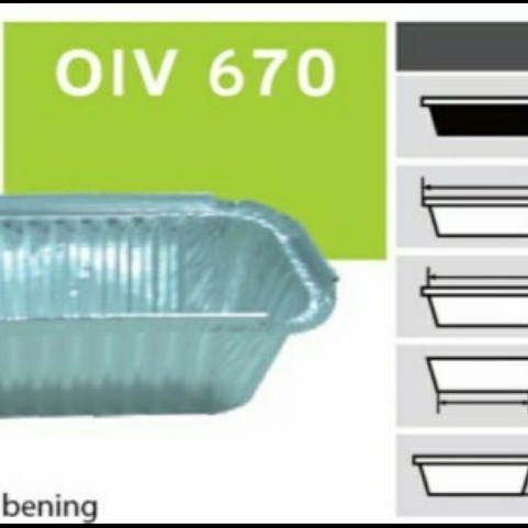 Aluminium Foil Oiv670 + Tutup