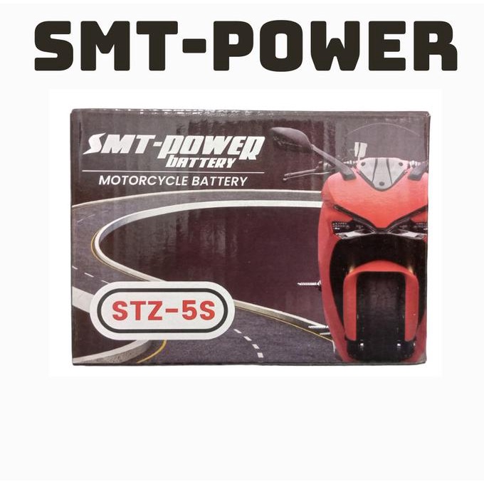 Aki Motor Supra X 125 Fi STZ5S Aki Kering 4 Amper Motor Matic