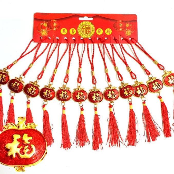 

Trend Gantungan Merah Kelinci Emas Isi 12 Hiasan Parcel Imlek Murah Grosir Limited Edition