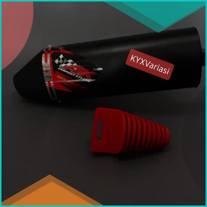 KYXVariasi PAKET KNALPOT RACING CRF AK BANDUNG DENGAN TUTUP KNALPOT 16