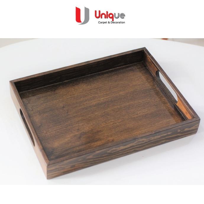 Nampan Kayu Jati Belanda / Nampan Hotel / Nampan Kayu Restoran