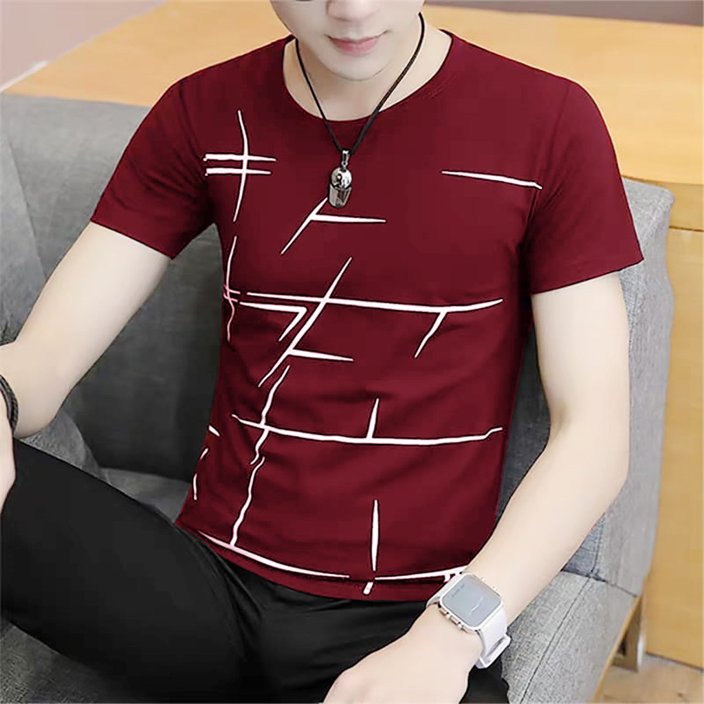 Kaos Pria Dewasa Terbaru 2023 Distro Keren Kaos Oblong Laki Polos Tshirts Murah Tshirt Branded Bju V