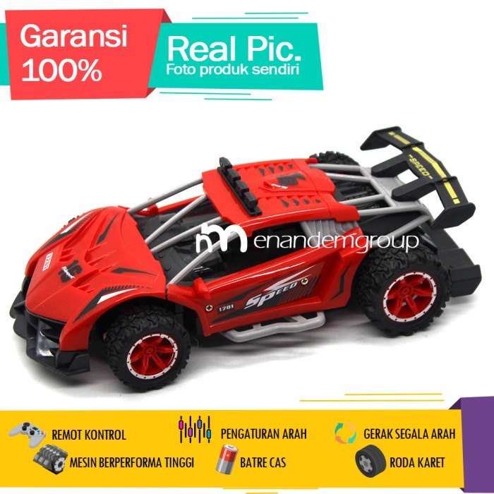 TERLARIS Mainan Mobil Remot Kontrol Rc Sedan Balap Surpass GTX