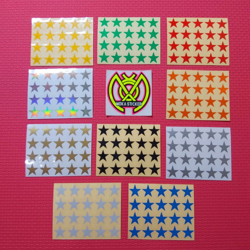 

Sticker BINTANG Cutting