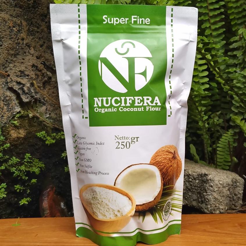 

Nucifera Organic Coconut Flour 250Gr/Tepung Kelapa