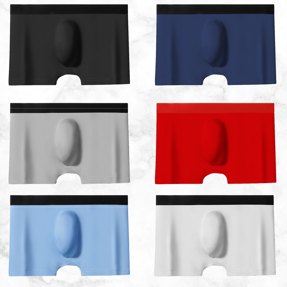 AOELEMENT Celana Dalam Boxer Trunk Pria Seamless AO404