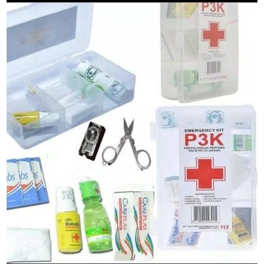 Alat Medis First Aid Paket P3K Mobil Emergency Kit Aksesoris Motor
