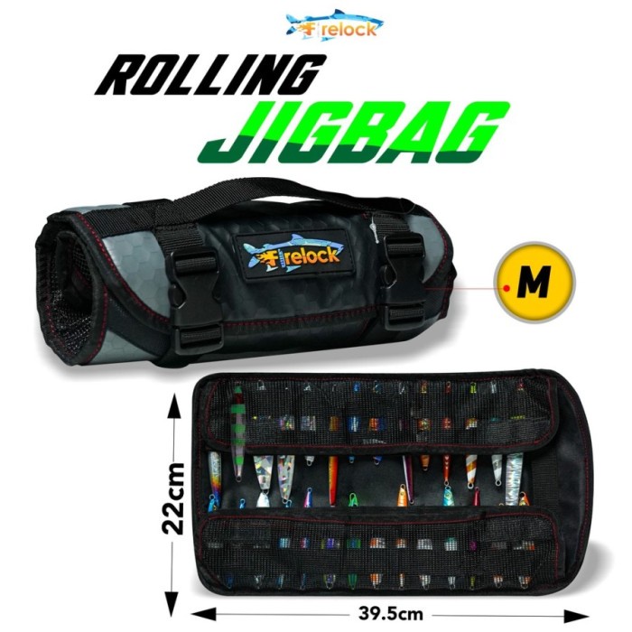 Promo Firelock Jig Bag Roll Tas Metal Jig Tempat Metal Jig