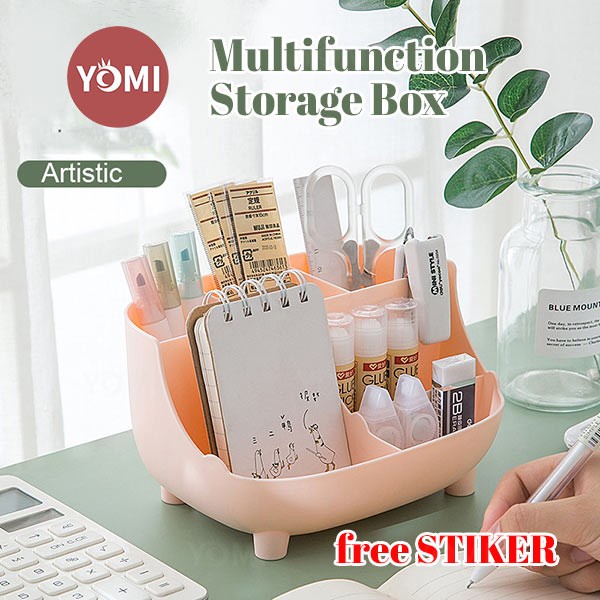 

YOMI- Rak Tempat Alat Tulis S33/Kotak Penyimpanan Alat Tulis Pena