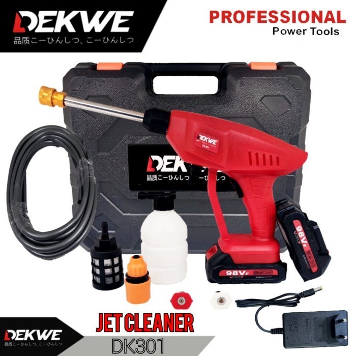 DK301 Jet Cleaner Cordless 98v 2baterai