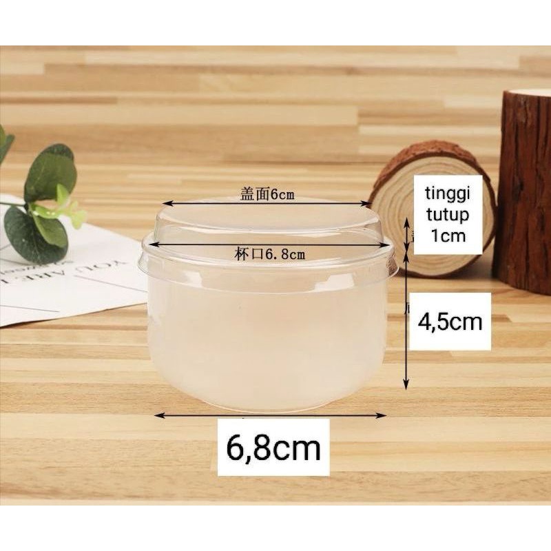 cup pudding 130ml + tutup