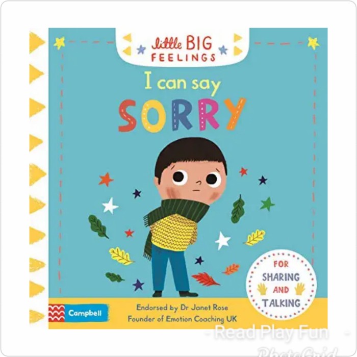 

Terlaris!! I Can Say Sorry Little Big Feelings Campbell ard ok
