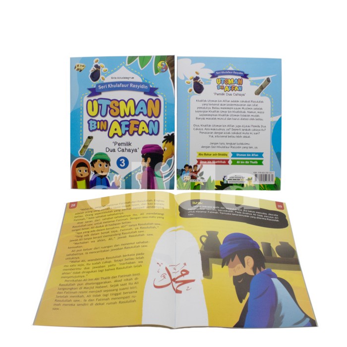 

Baru!! Buku cerita anak Seri Khulafaur Rasyidin Utsman Bin Afan, Sahabat Nabi