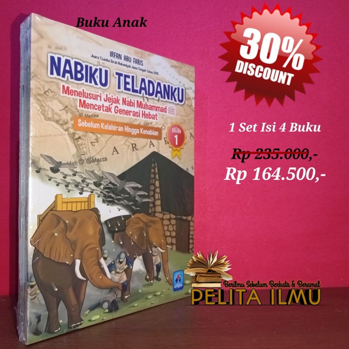 

Baru!! Paket Buku Anak Nabiku Teladanku - Menelusuri Jejak Nabi Muhammad