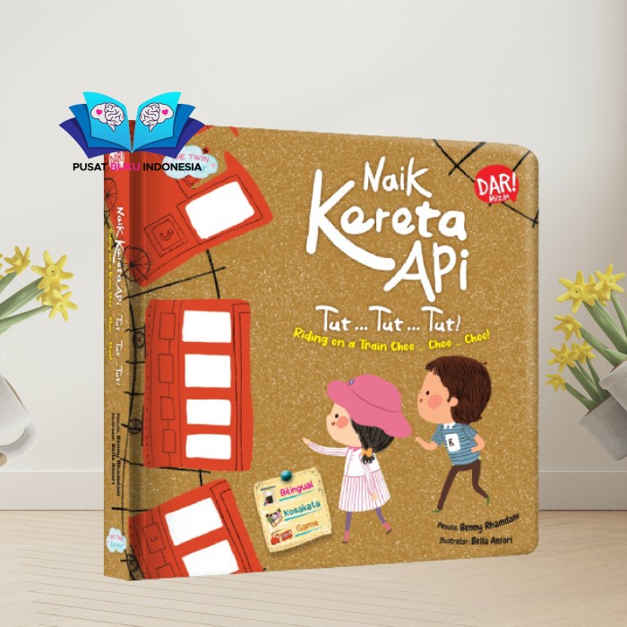 

Harga!! BUKU CERITA ANAK THE TWIN R NAIK KERETA API TK PAUD