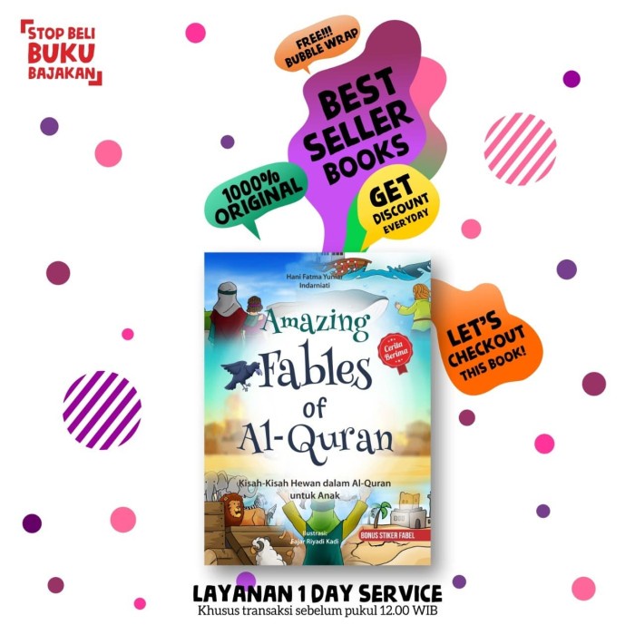 

Disc!! AMAZING FABLES OF AL-QURAN CAESAR MEDIA PUSTAKA