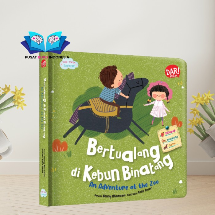 

Terlaris!! BUKU CERITA ANAK SERI THE TWIN R BERTUALANG DI KEBUN BINATANG