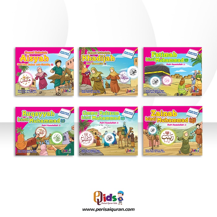 

Jual!! Wanita-Wanita Penghuni Syurga vol1 6Buku - Full Color