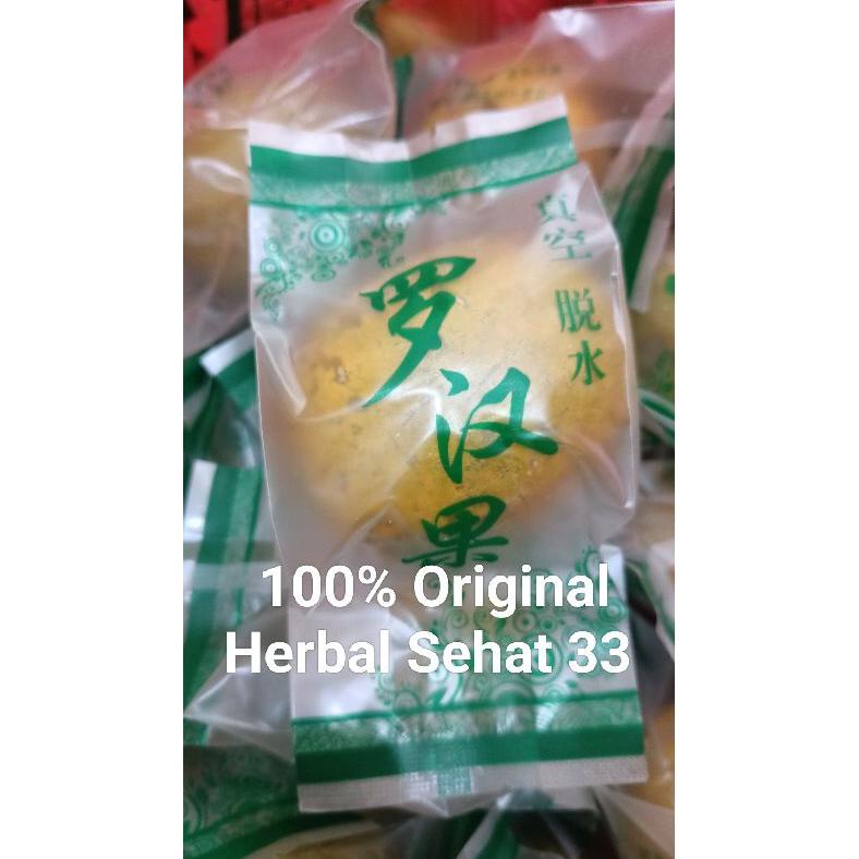 

Ready buah Lo Han Kuo golden organik Luo Han guo premium panas dalam tenggorokan