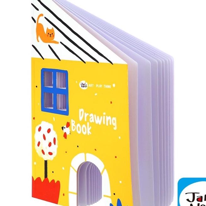 

Joan Ro Drawing Book My Cabin Doodling Book Buku Gambar Sketsa