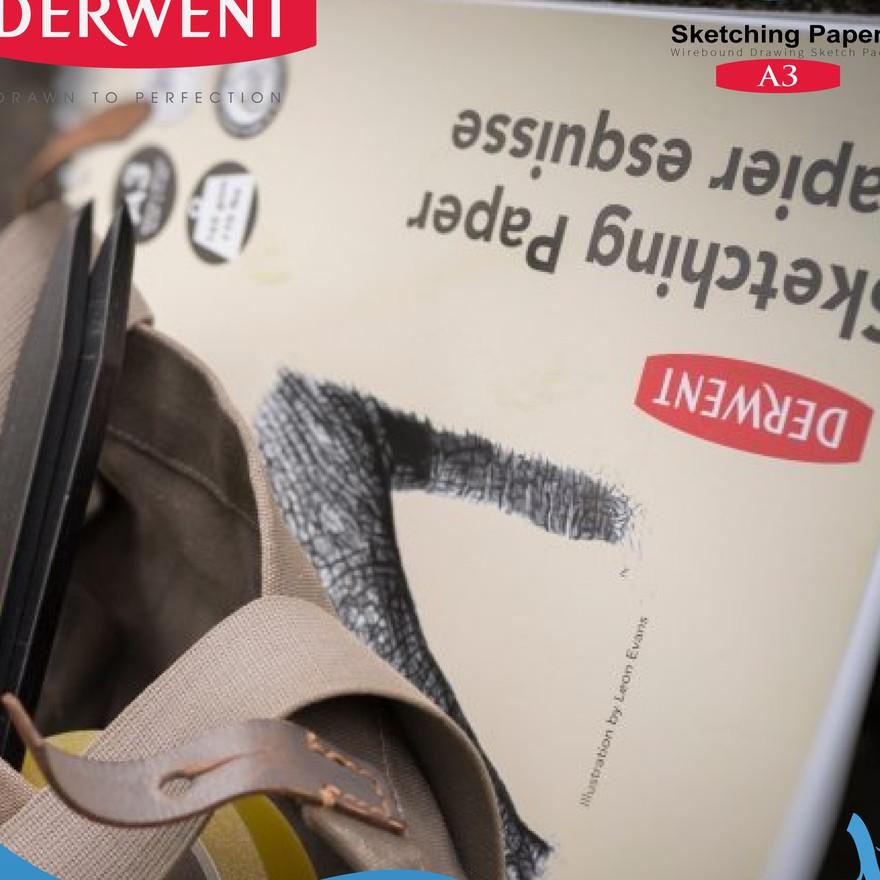 

Buku Sketsa Derwent A3 Sketch Pad Wire Bound Drawing Sketching R