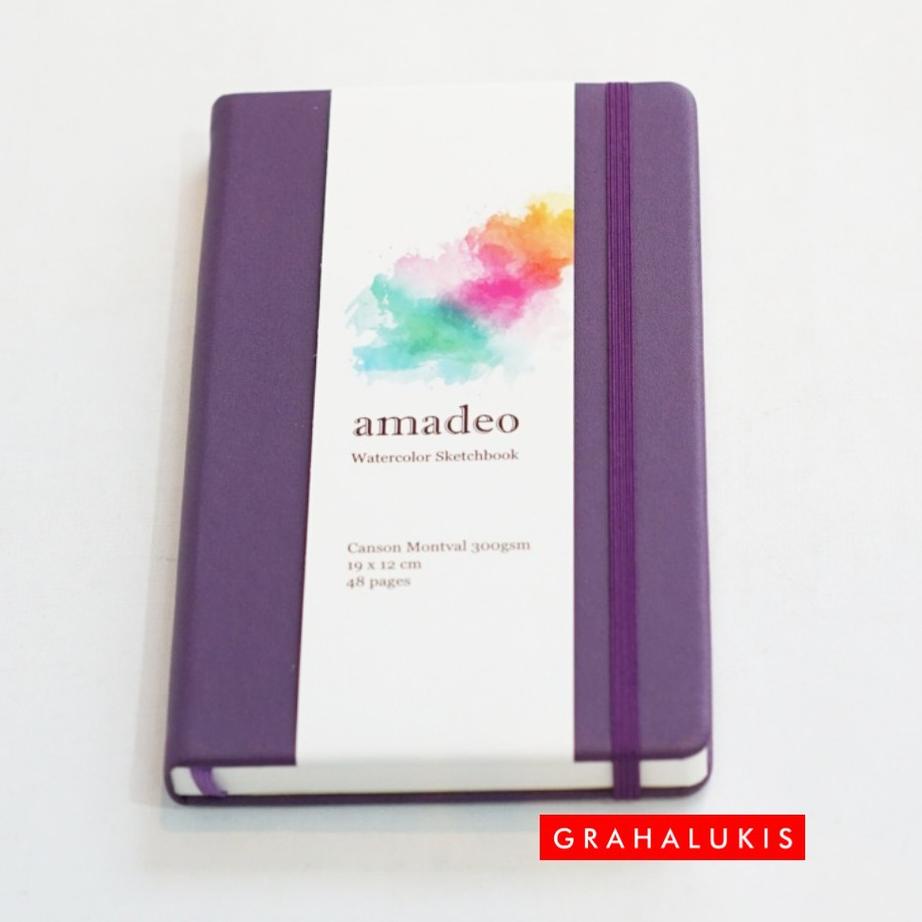 

Buku Watercolor Sketchbook Amadeo - Watercolor Sketchbook Portrait