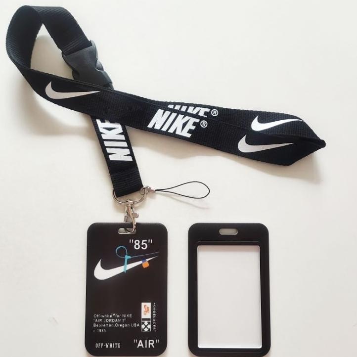 

Id Card Holder Name Tag Lanyard / Kalung Kartu Logo Aj