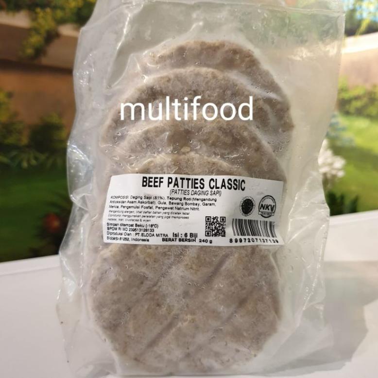 

Ready Beef patties bernardi / daging burger bernardi halal / beef patty