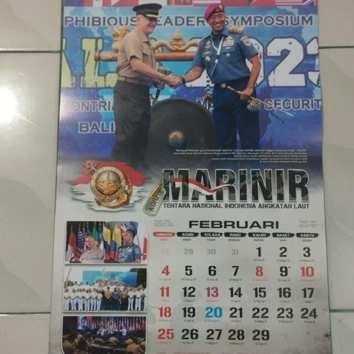 

Kalender / Tanggalan Dinding Korps Marinir Tni Al Tahun 2024