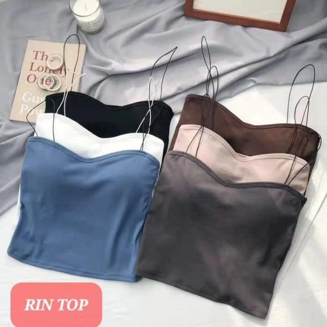Termurah Bajukiddie Rin Top Tank Top Bra Baju Atasan Wanita Dalaman Blazer Adem