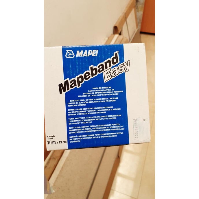 Mapei Mapeband Easy. 10Mtr Utk Waterproofing Sudut Dengan Mapelastic Termurah