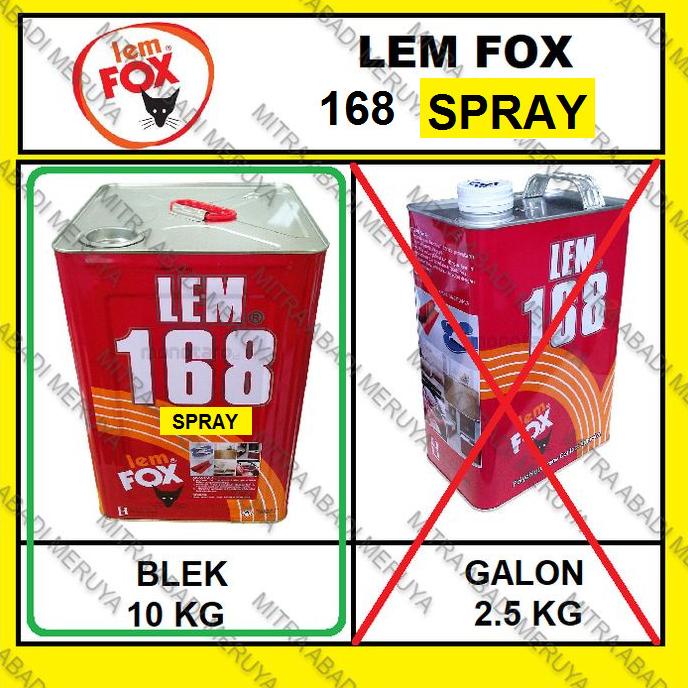 Lem Spray Lem Fox Spray Lem Kuning Semprot Blek Termurah