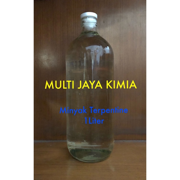 

TURPENTINE OIL / MINYAK TERPENTINE MURNI 1LITER ORIGINAL TERBARU