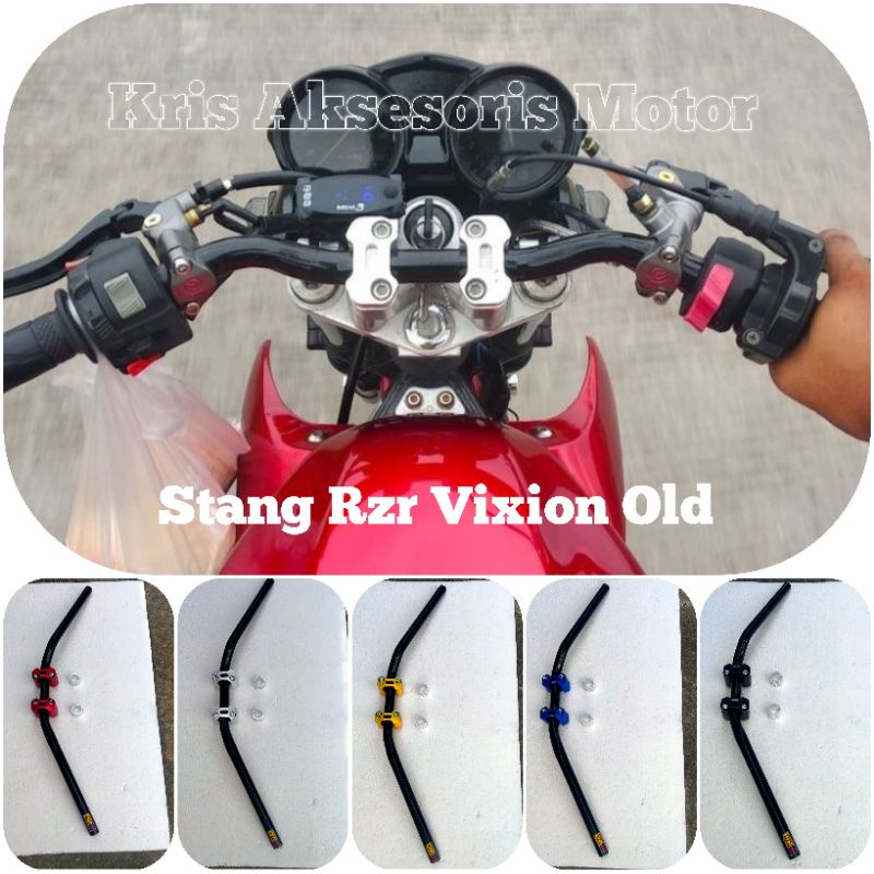 stang roadrace vixion old stang rzr vixion lama tinggal pasang stang dan raiser cnc vixion lama