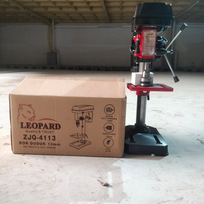 Bor Duduk Leopard 13mm Full Tembaga Asli ZJQ-4113 Skia Teknik