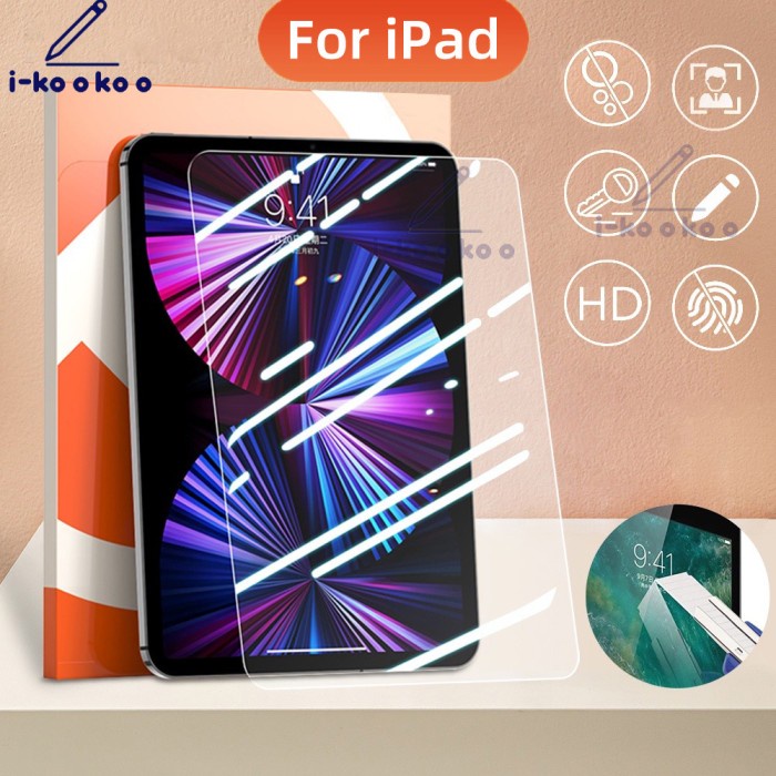 Ipad Tempered Glass Apple Ipad Pro 11 7/8/9Th Screen Protector Air 4/5 Ready