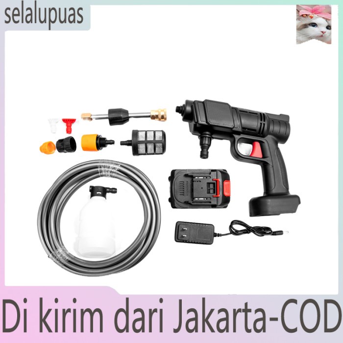 48 Volt Mesin Cuci Steam Motor Mobil Baterai Cordless Jet Cleaner High