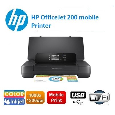 Hp Officejet 200 Mobile Printer / Printer Portable / Printer Hp Ready
