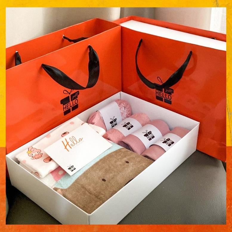 Neww Gift box hampers perlengkapan bayi baru lahir baju bayi little palmerhaus parcel kado bayi laki