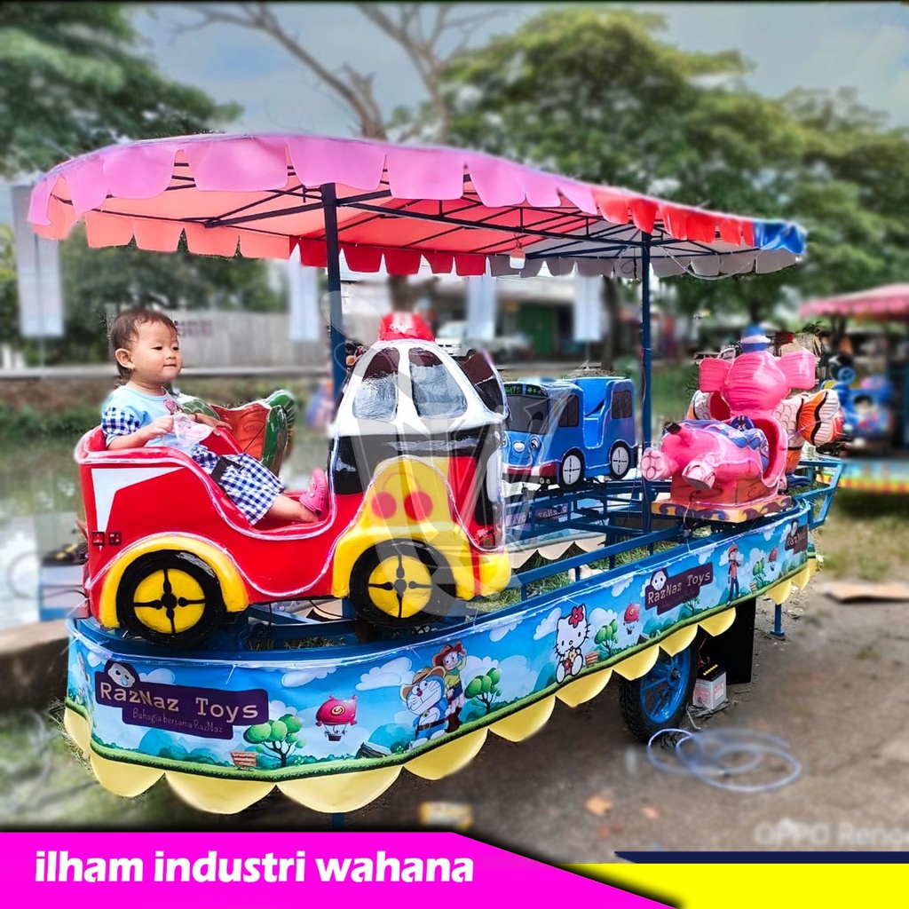 ODONG2 KERETA PANGGUNG FIBER NEW