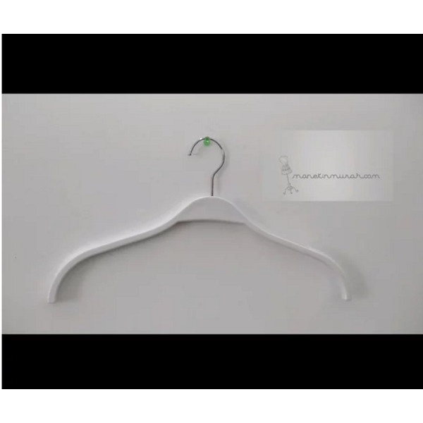 HANGER ZARA PLASTIK PUTIH/HANGER PLASTIK ZARA PUTIH/HANGER ZARA PUTIH