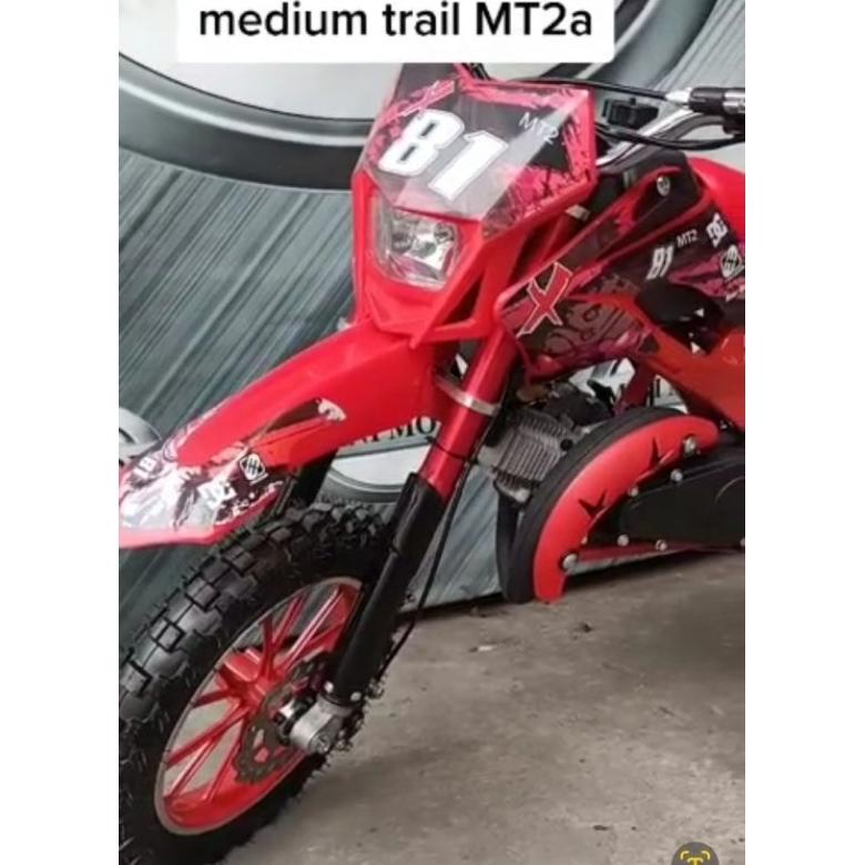 Mini Motor Trail MT2a TERBARU MT2 A (Headlamp lampu)