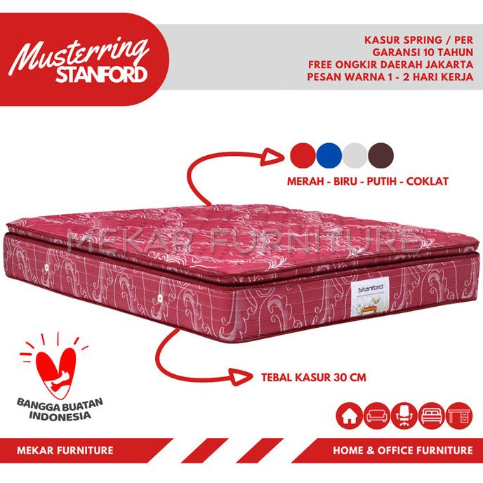 Kasur Spring Bed GUHDO Musterring Stanford - 160 X 200