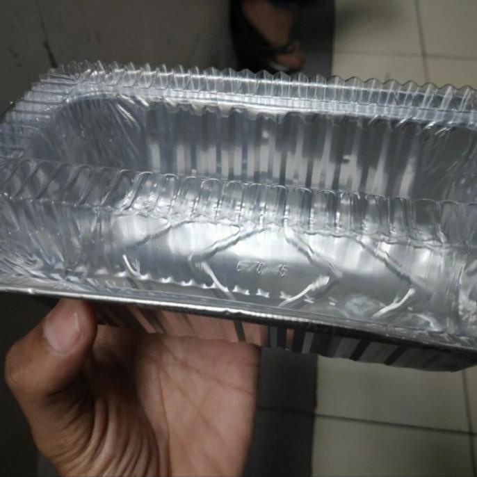 COD Alumunium Foil + tutup 670/45 / 10 pcs / Aluminium Foil 20x10