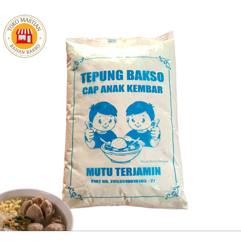

Tepung tapioka kanji bakso cap anak kembar 500gr