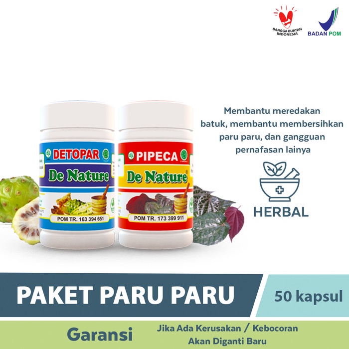 

Obat Paru-Paru, TBC, ISPA, Batuk Menahun Herbal De Nature Asli